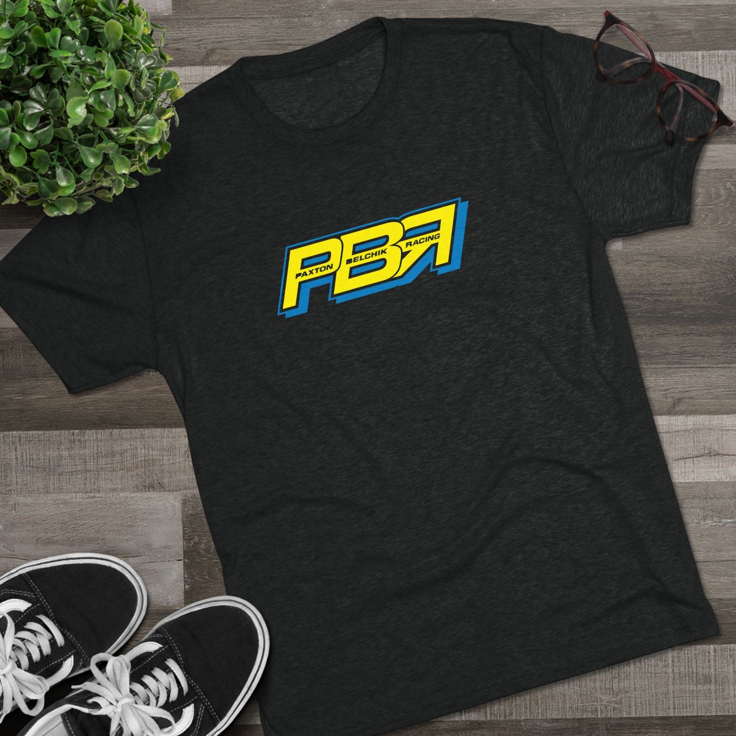 Sprint Car Racing Tee — 'Paxton' #1 Fan Graphic Crew Shirt