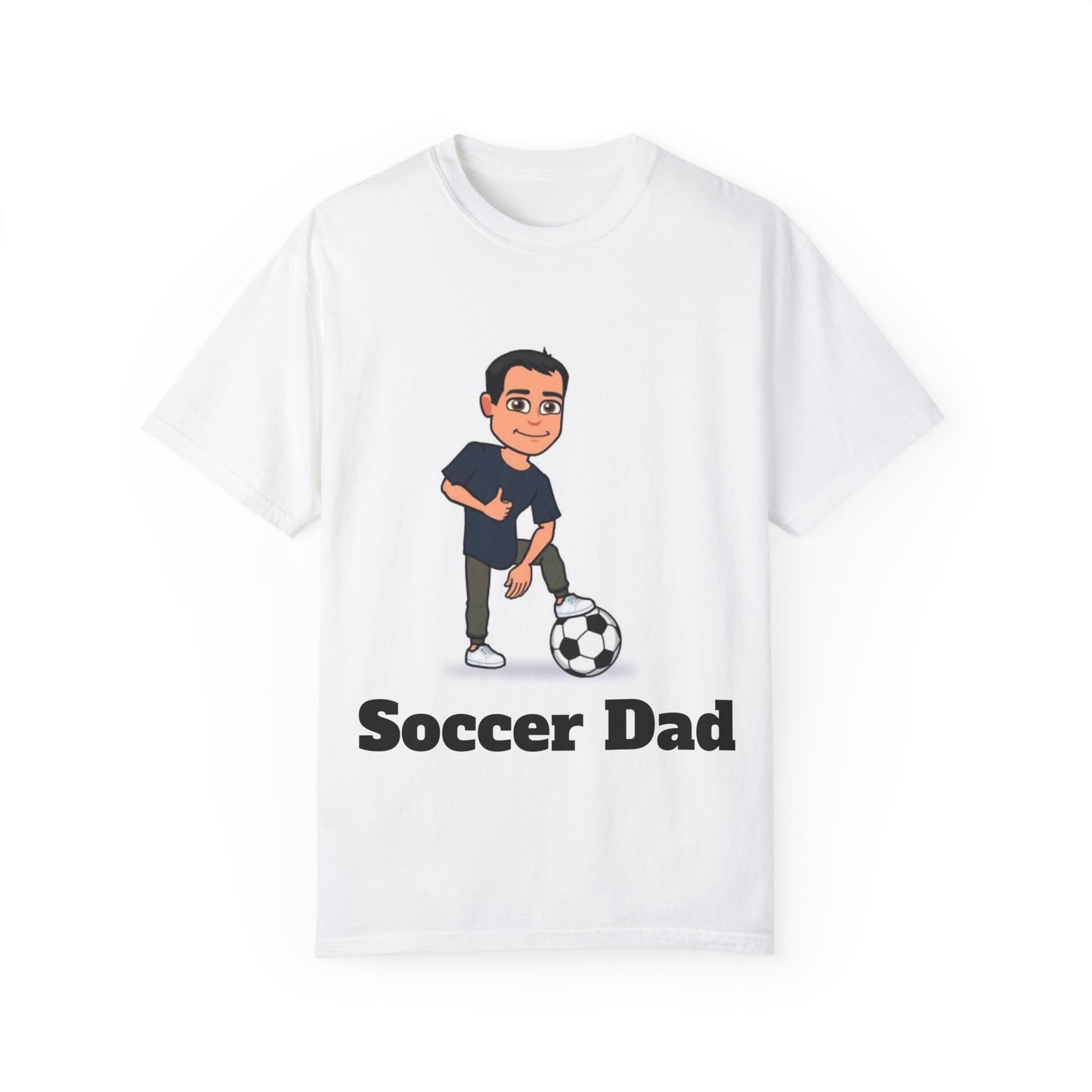 Soccer Dad T-Shirt - Unisex Garment-Dyed Tee for Soccer Fans