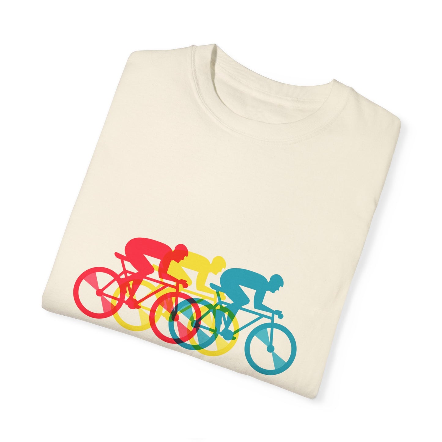 Colorful Cycling Unisex T-Shirt - Perfect for Bike Enthusiasts