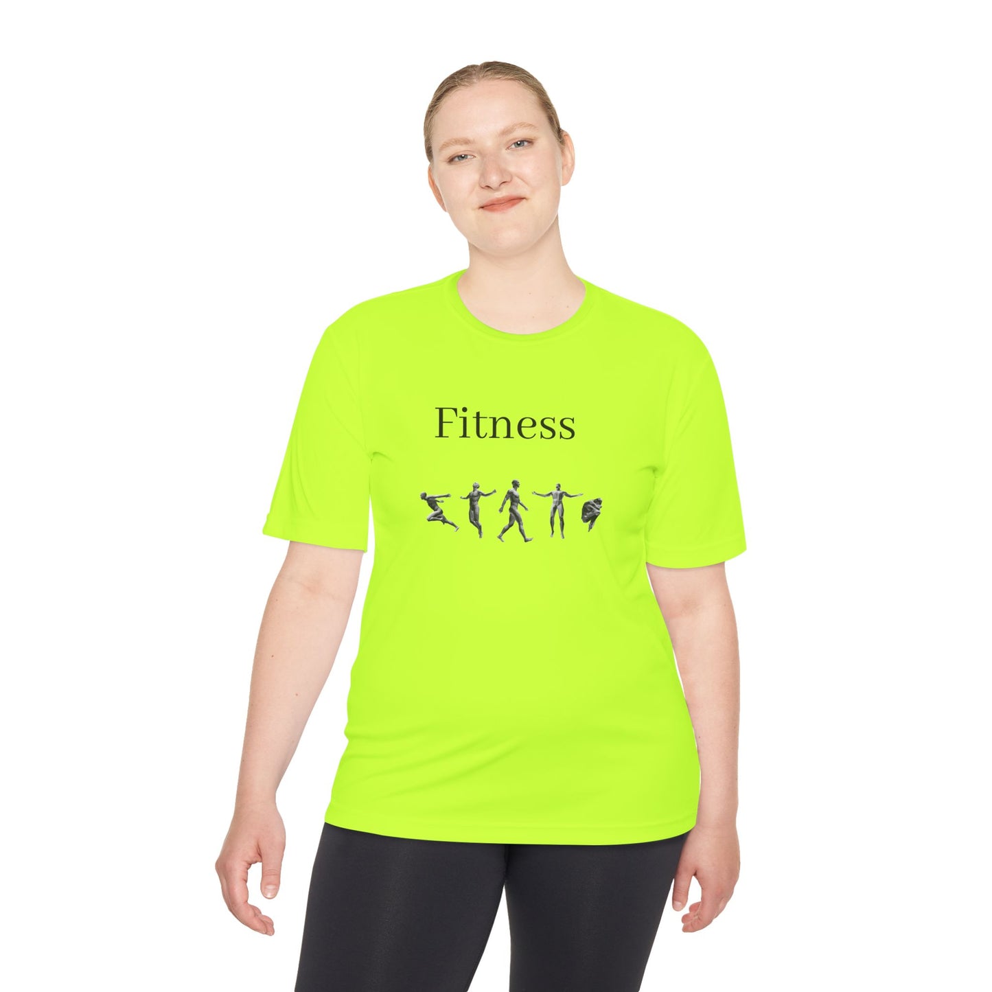 Unisex Fitness Moisture-Wicking Tee - Perfect for Active Lifestyles