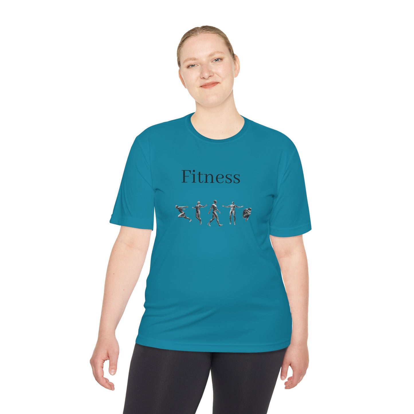 Unisex Fitness Moisture-Wicking Tee - Perfect for Active Lifestyles