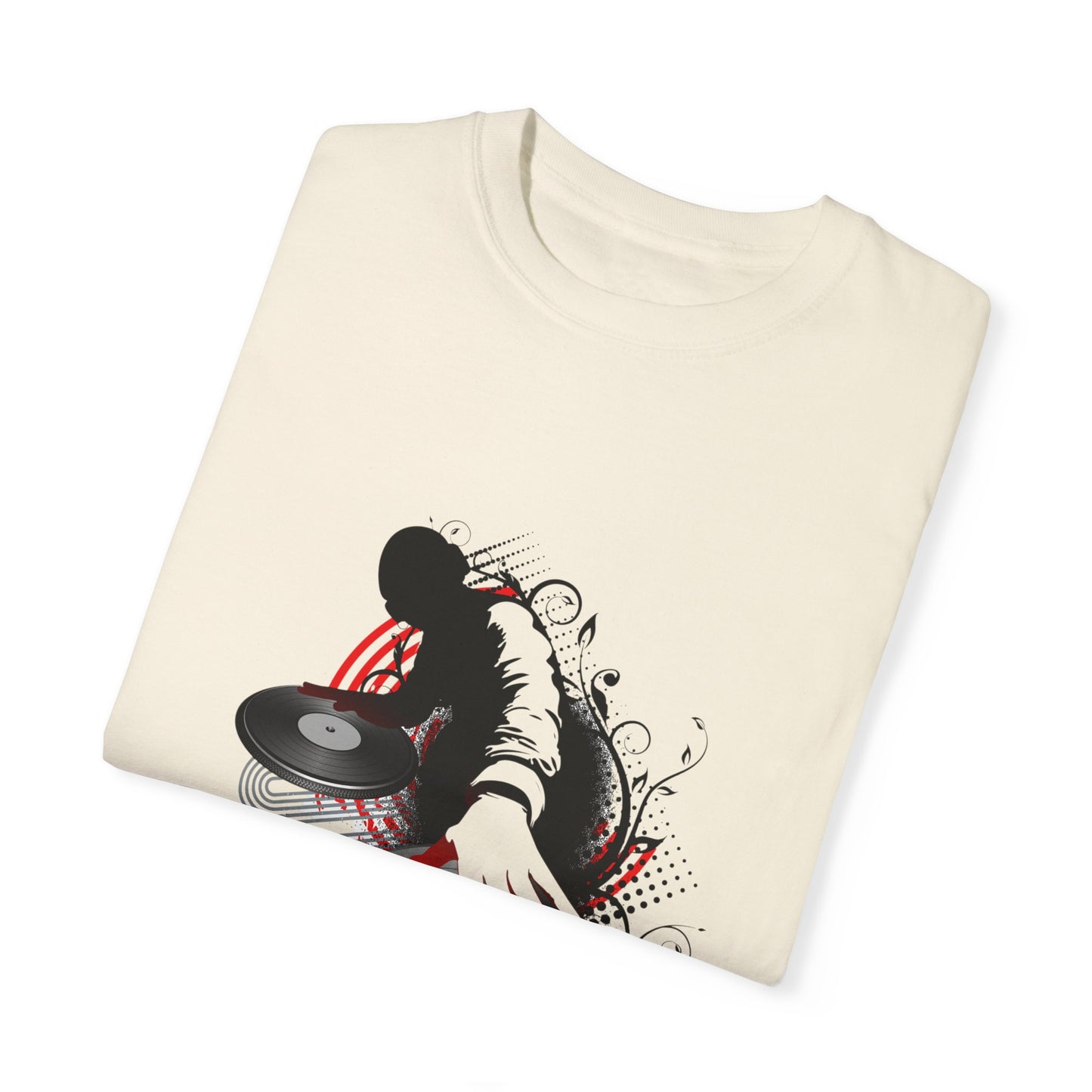DJ Inspired Unisex Garment-Dyed T-Shirt - Perfect for Music Lovers & Parties