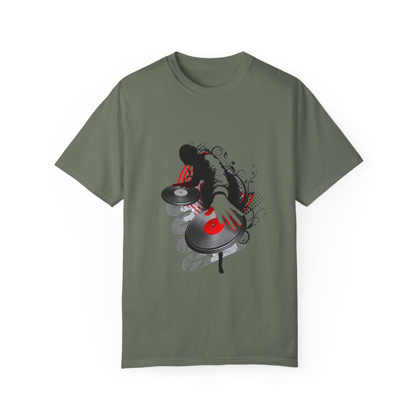 DJ Inspired Unisex Garment-Dyed T-Shirt - Perfect for Music Lovers & Parties