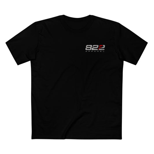 822 Apparel 'Built Different' Flag Tee — American Flag Graphic T-Shirt