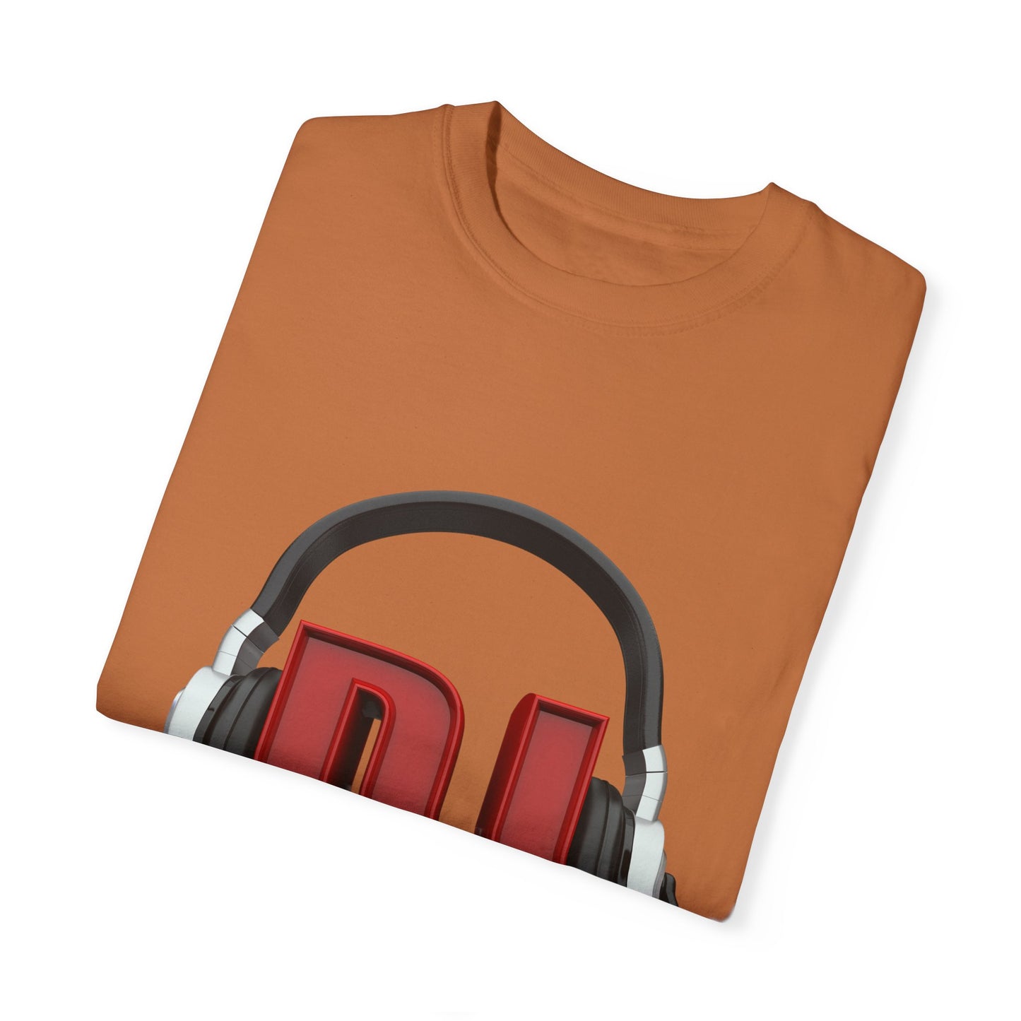 DJ Headset Graphic Unisex Garment-Dyed T-Shirt