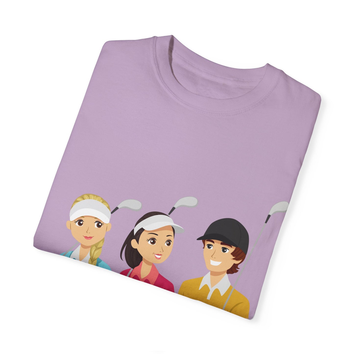 Women's Golf Vibes Garment-Dyed T-Shirt - Perfect for Golf Lovers!