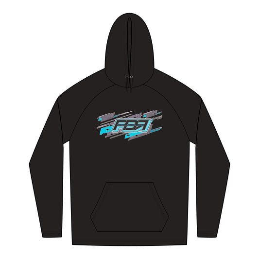 Retro Racing Logo Hoodie — 'PBR' Graphic Pullover