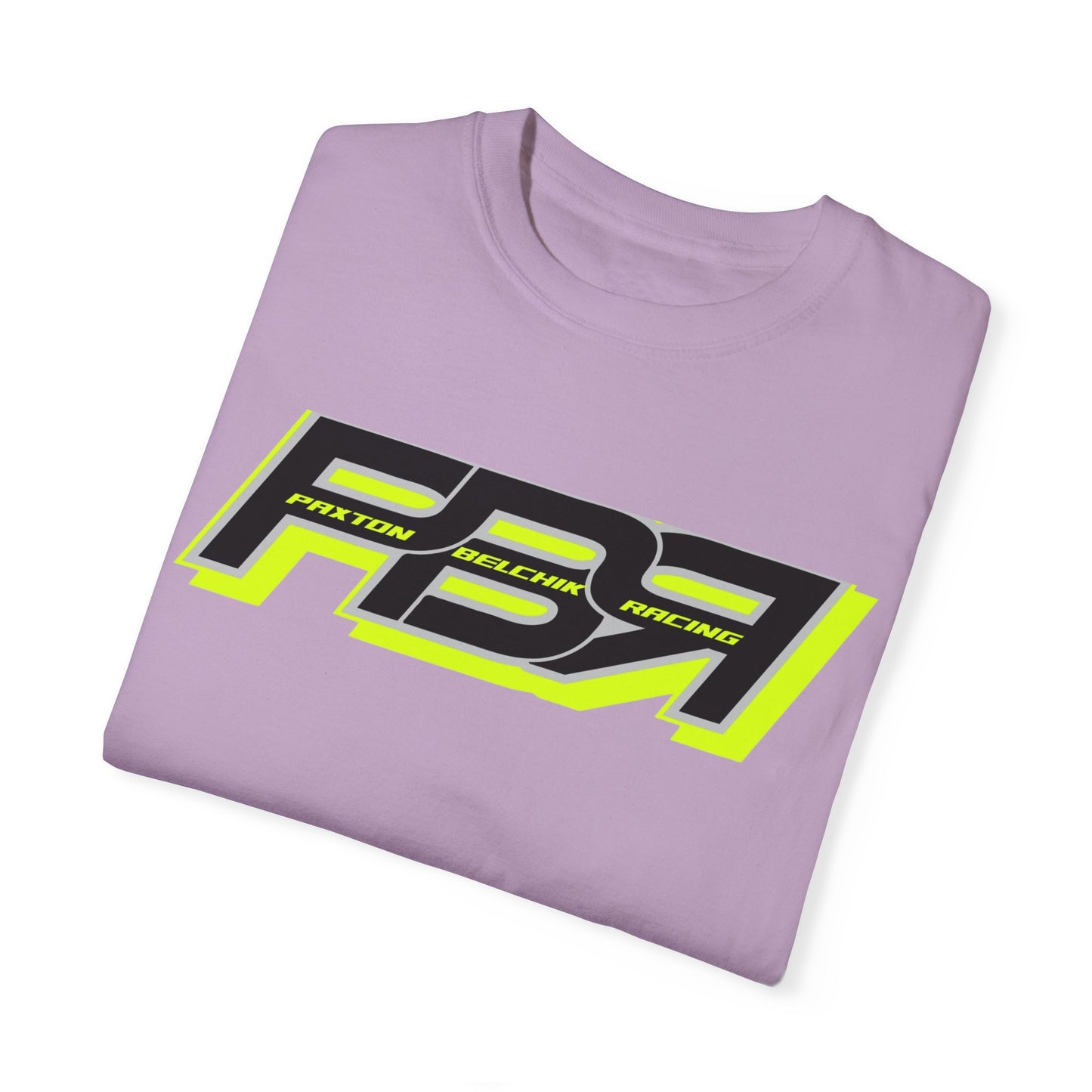 PBR Unisex Garment-Dyed Racing T-Shirt with Bold Graphics