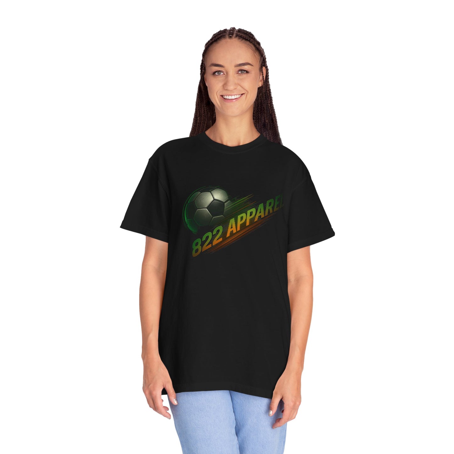 Soccer 822 Apparel T-Shirt — Retro Football Graphic Tee