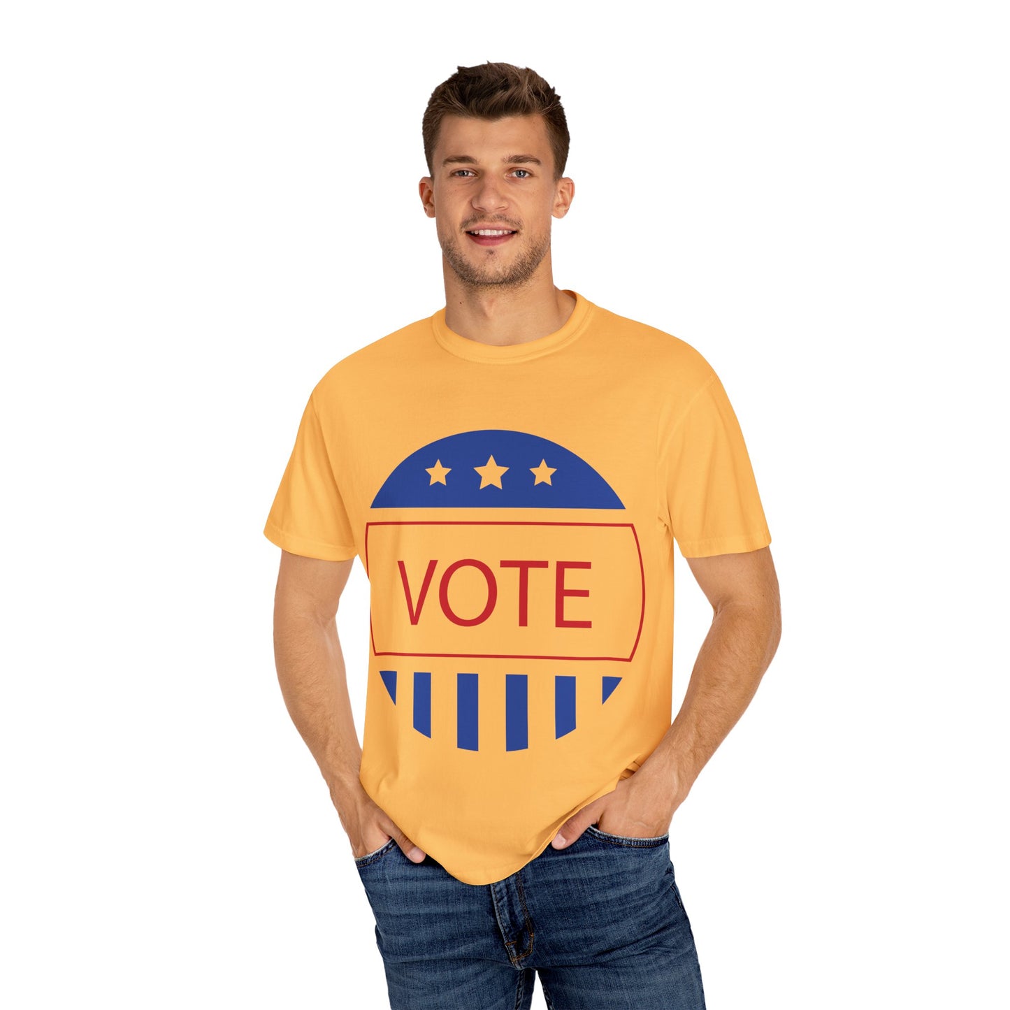 Vote Unisex Garment-Dyed T-Shirt - Empower Your Voice
