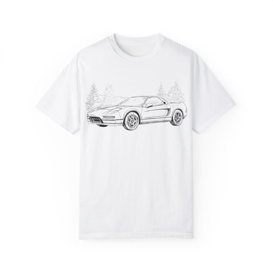 Vintage Car Illustration Unisex T-Shirt