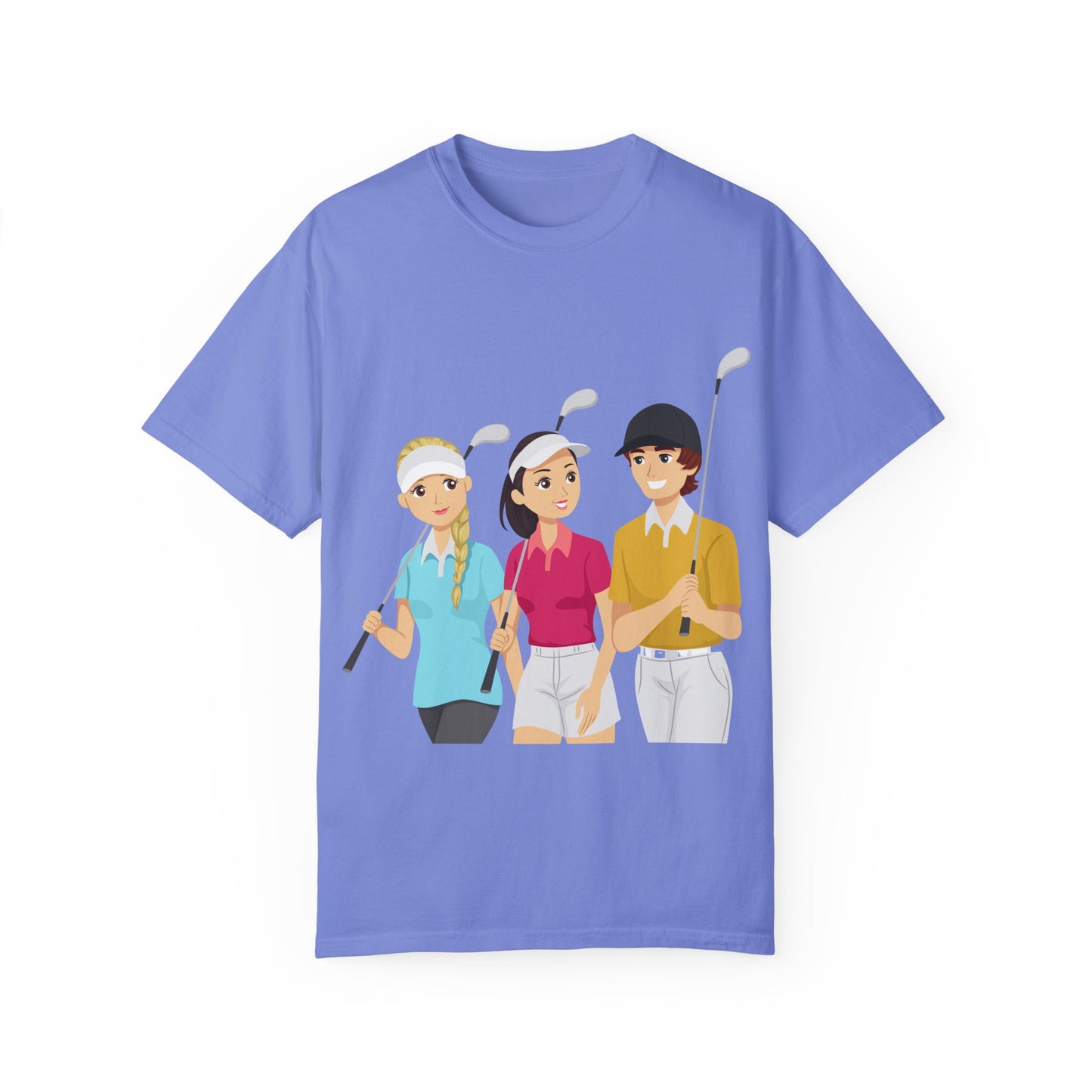 Women's Golf Vibes Garment-Dyed T-Shirt - Perfect for Golf Lovers!