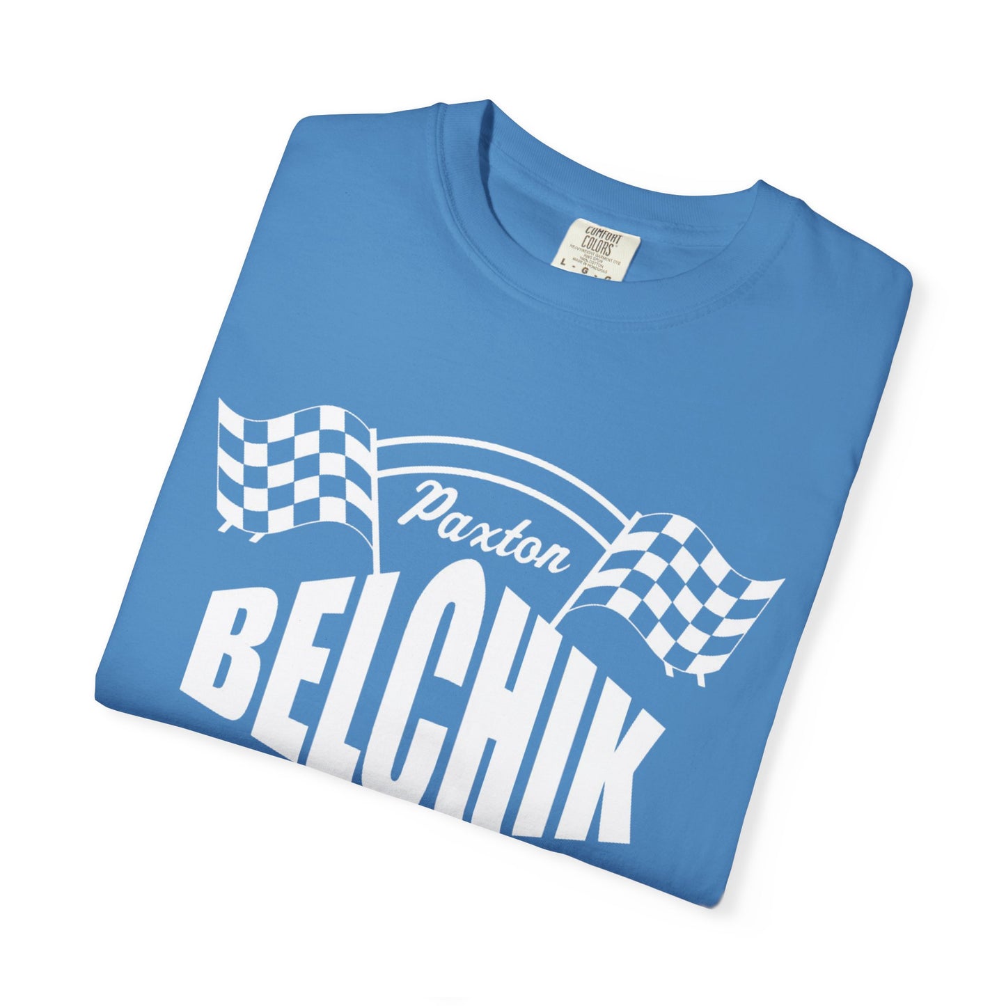 Racing-Themed Unisex Garment-Dyed T-Shirt, Casual Racing Tee, Gift for Race Lovers, Vintage Racing Apparel, Everyday Comfortable Wear