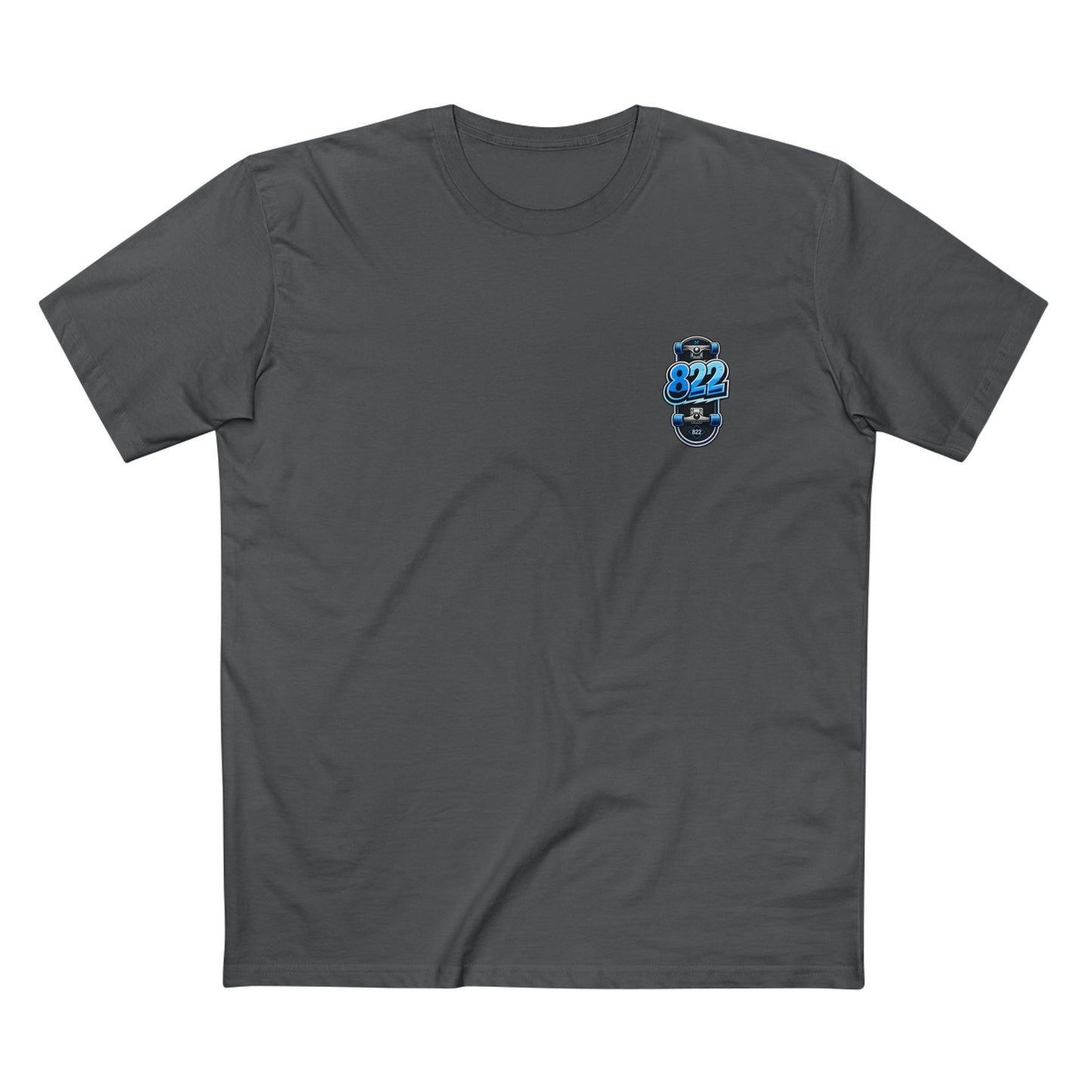 Skate 822 or Die T-Shirt — Skateboard Graphic Tee
