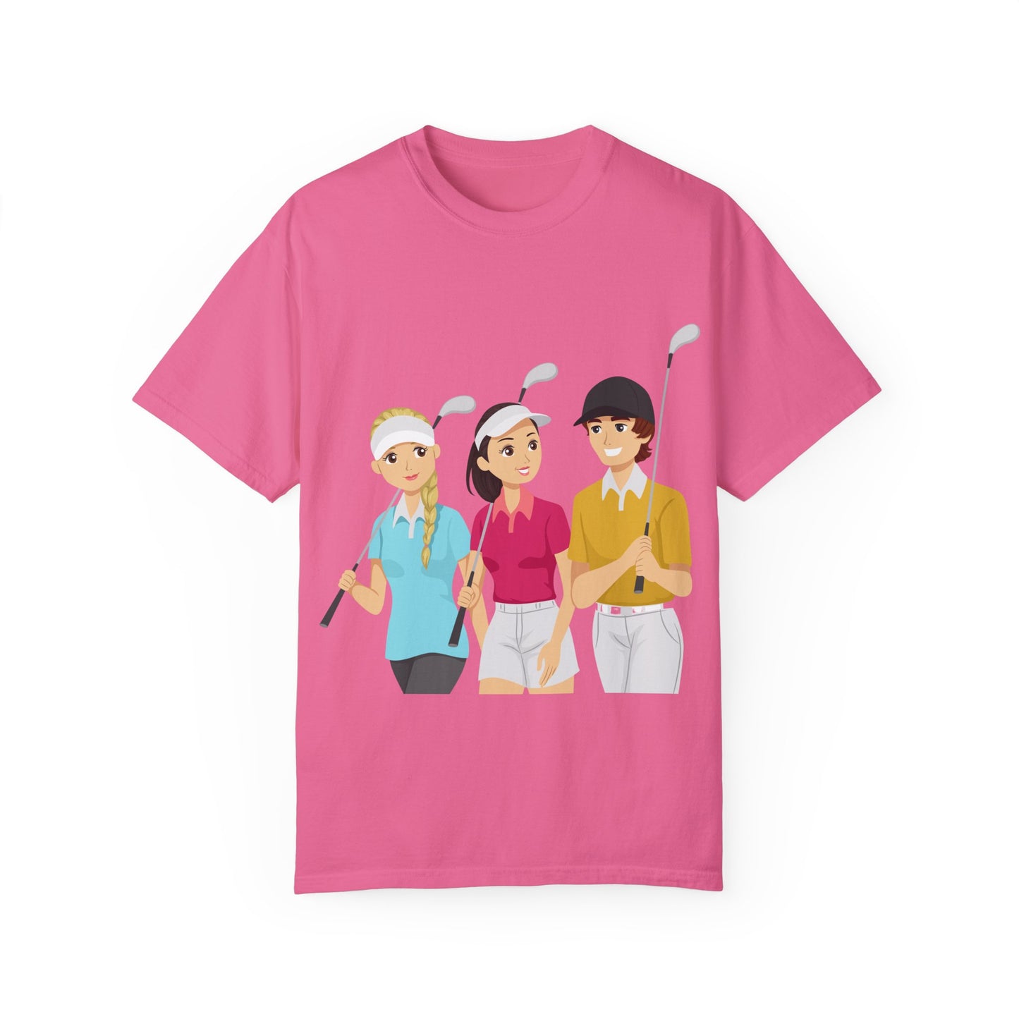 Women's Golf Vibes Garment-Dyed T-Shirt - Perfect for Golf Lovers!