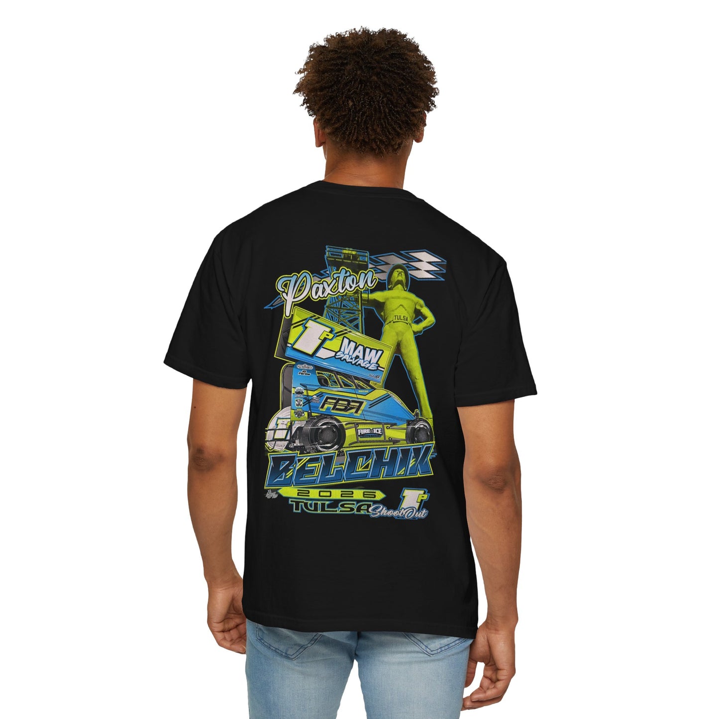 Belchik Racing T-Shirt – Paxton Sprint Car Graphic Tee