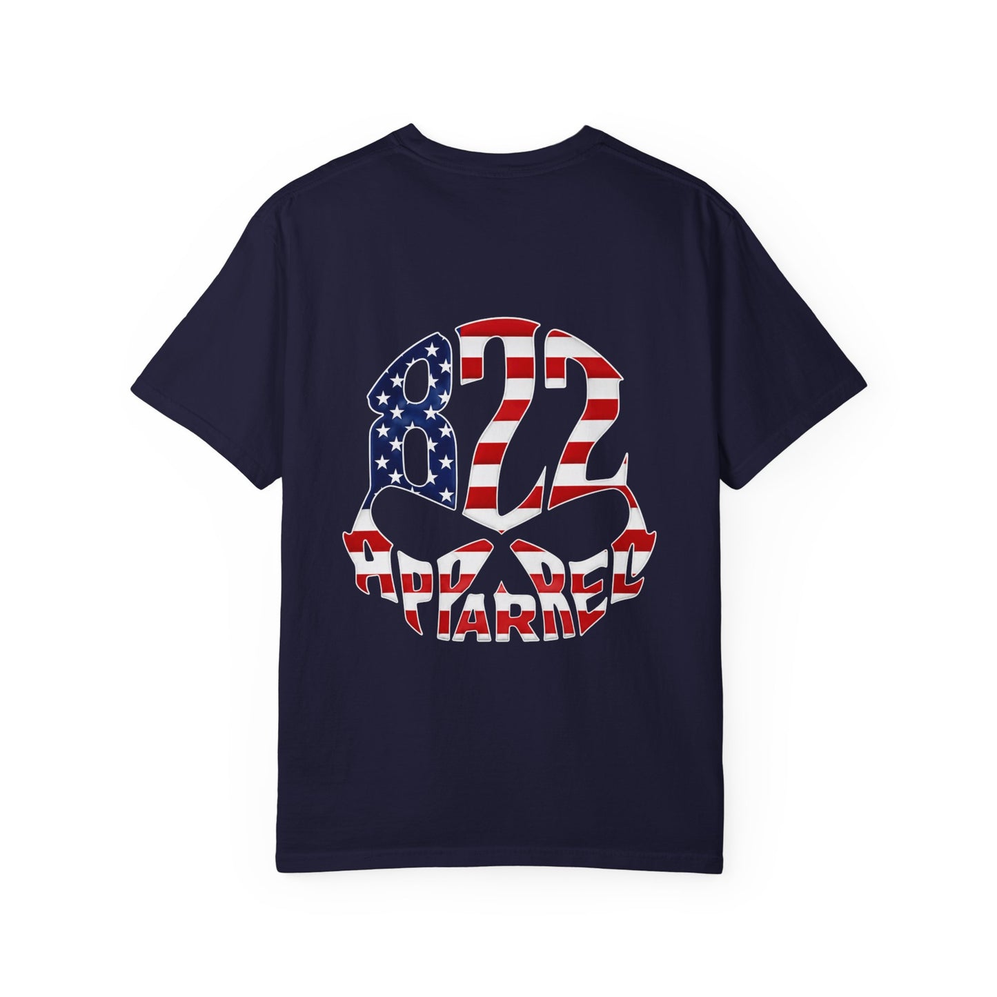 Patriotic 822 Apparel T-Shirt — American Flag Graphic Tee