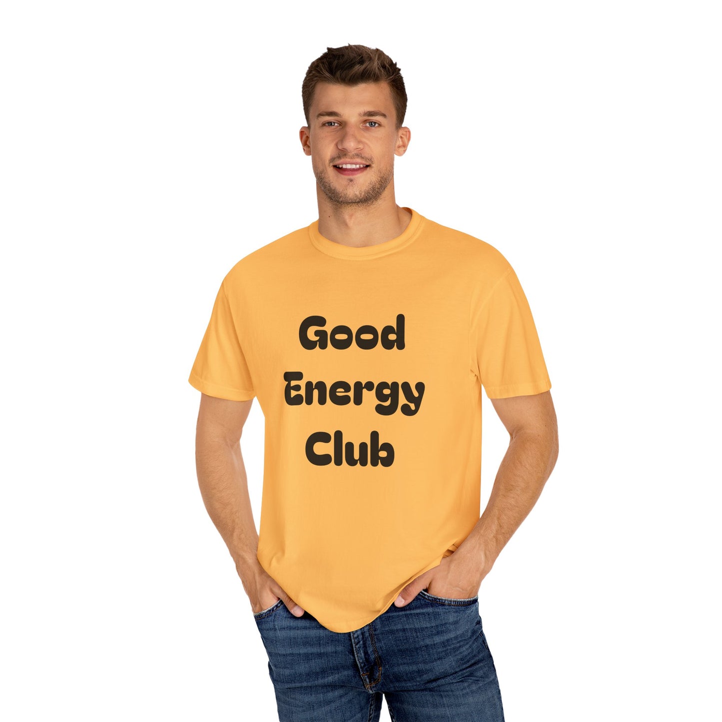 Good Energy Club Unisex Garment-Dyed T-Shirt