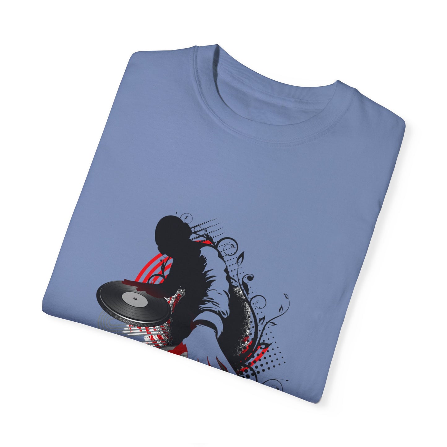 DJ Inspired Unisex Garment-Dyed T-Shirt - Perfect for Music Lovers & Parties