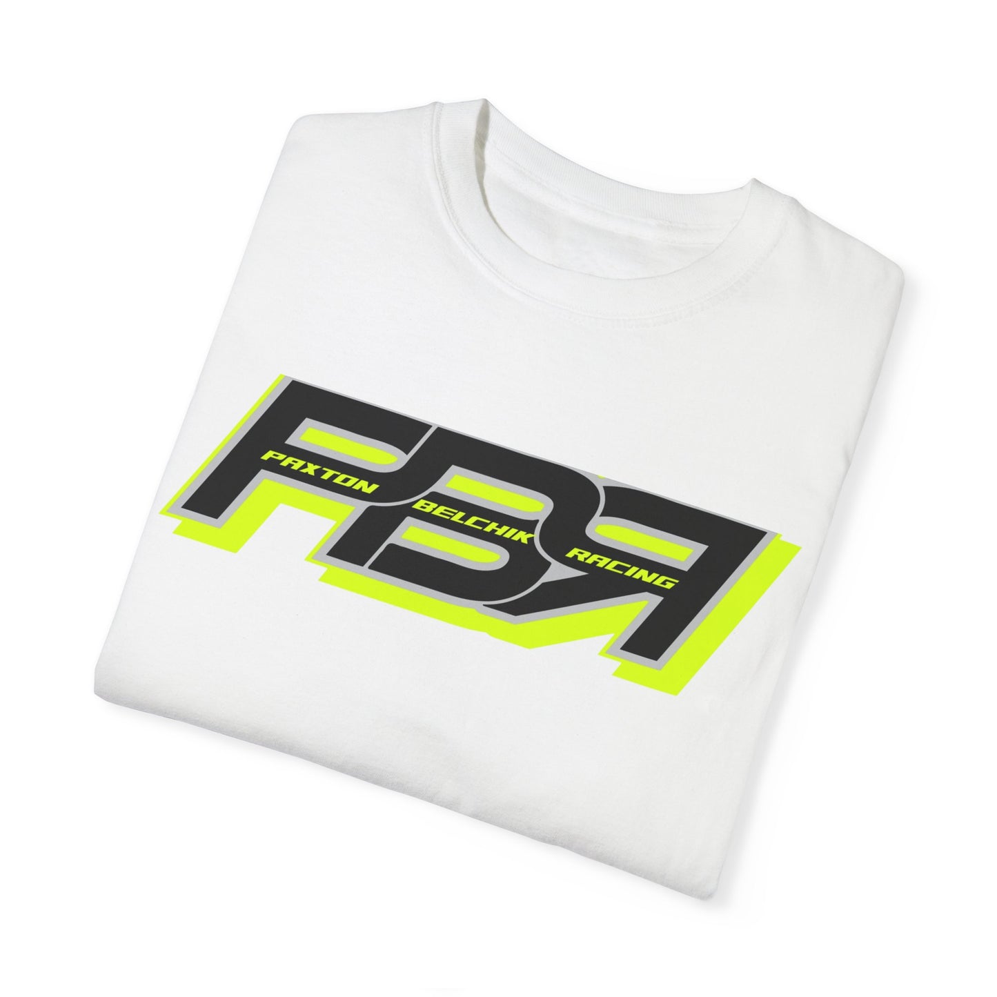 PBR Unisex Garment-Dyed Racing T-Shirt with Bold Graphics