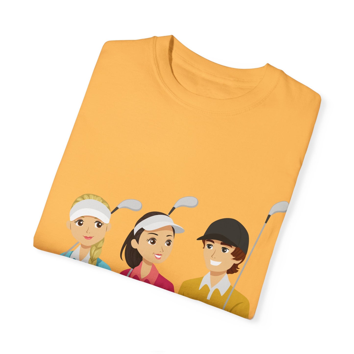 Women's Golf Vibes Garment-Dyed T-Shirt - Perfect for Golf Lovers!