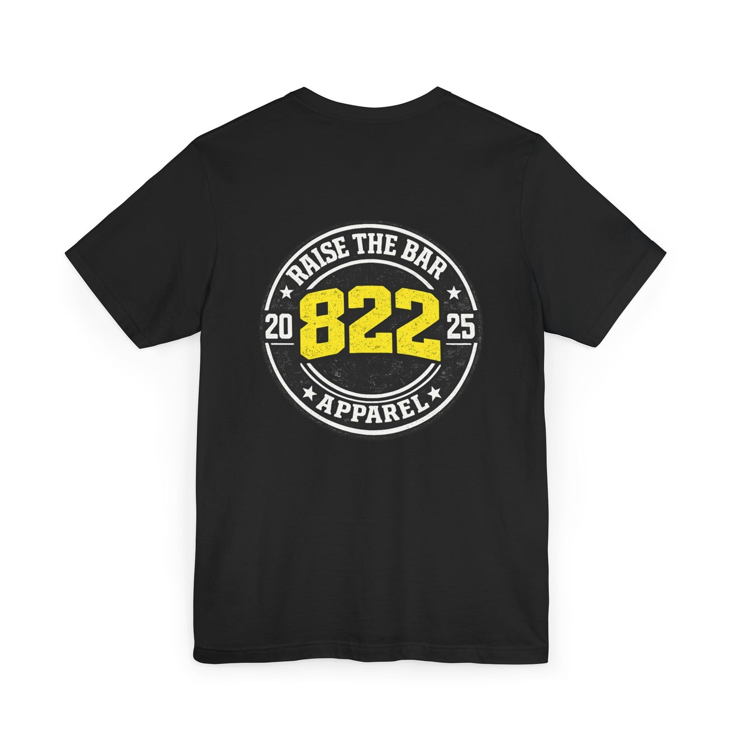 T-Shirt — 'Raise The Bar 822 Apparel' Vintage Athletic Logo Tee