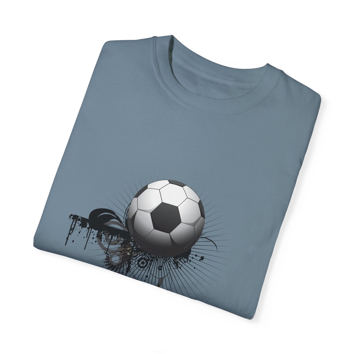 Soccer Vibes Unisex Garment-Dyed T-shirt - Ideal for Sports Lovers
