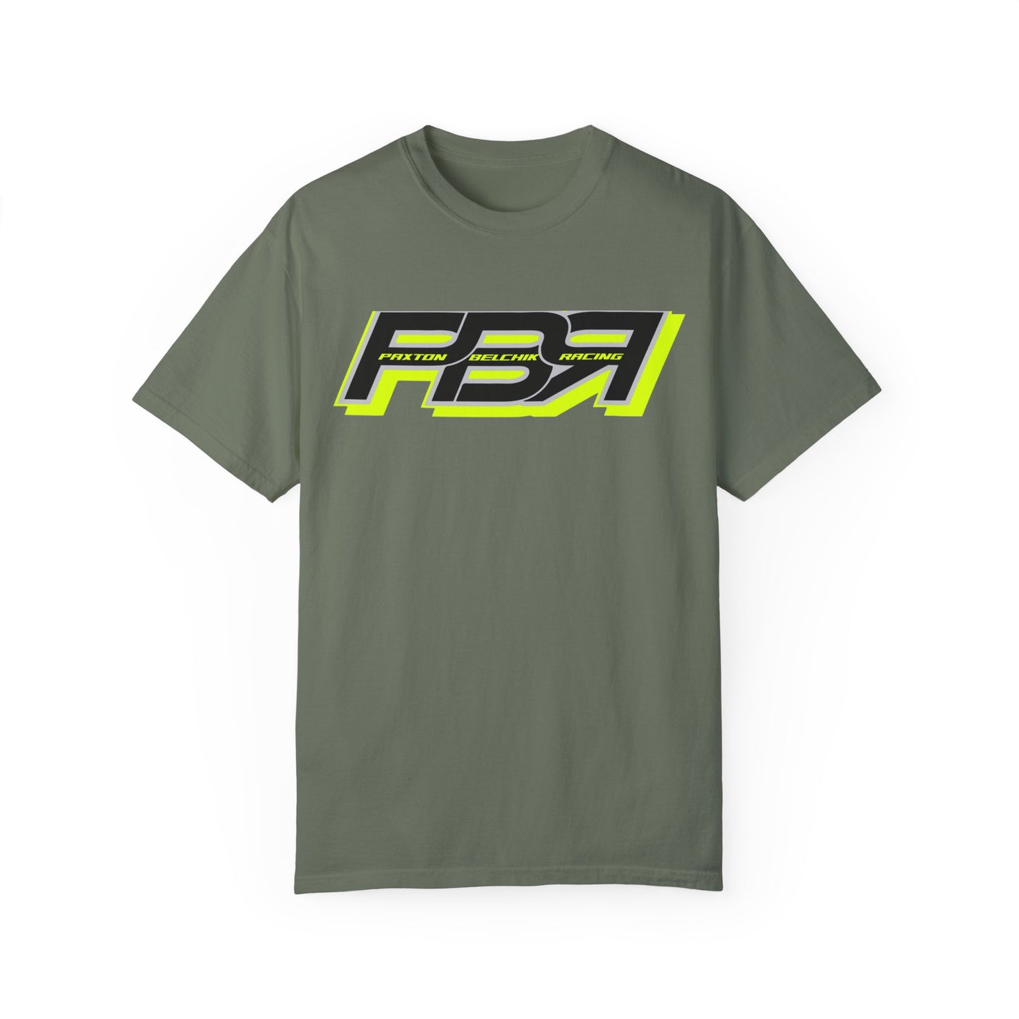 PBR Unisex Garment-Dyed Racing T-Shirt with Bold Graphics