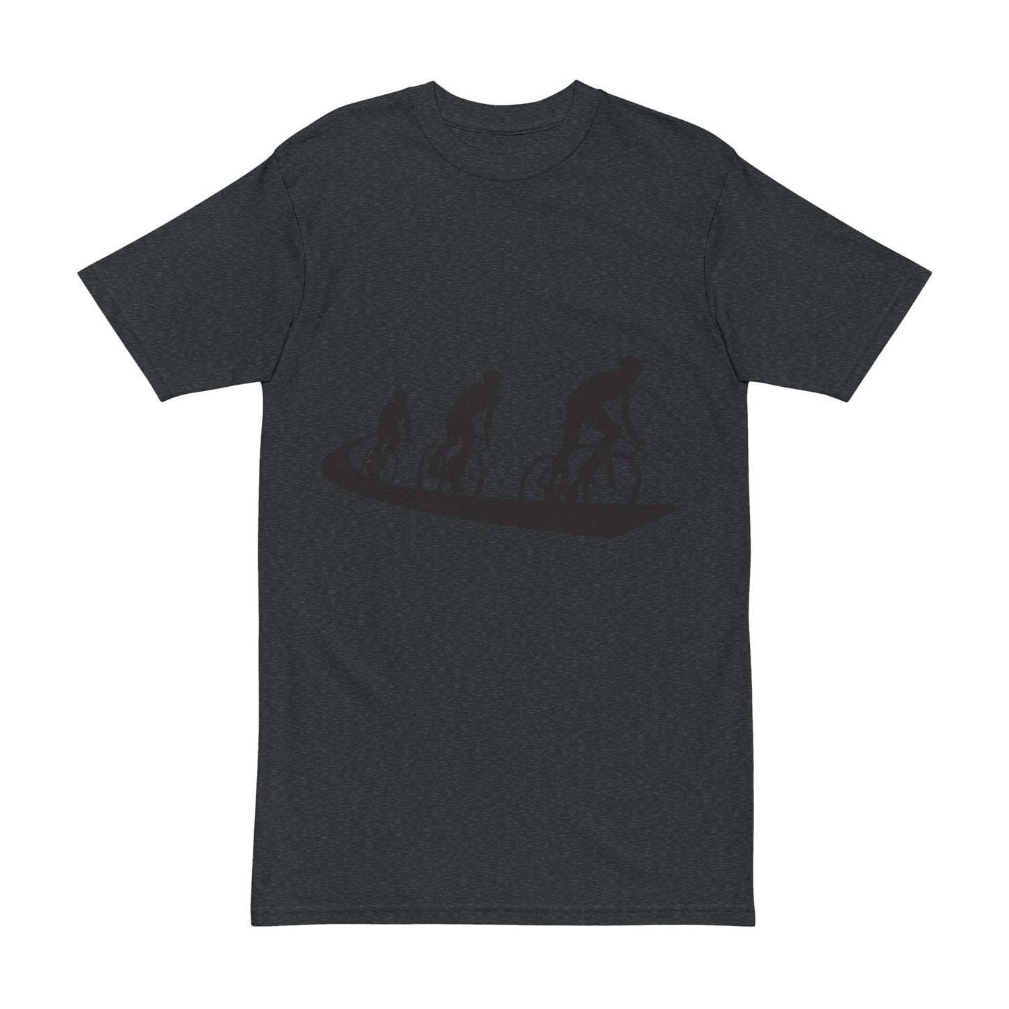 Cycling Adventure Men's Heavyweight Tee - Perfect for Bike Lovers and Outdoor Enthusiasts