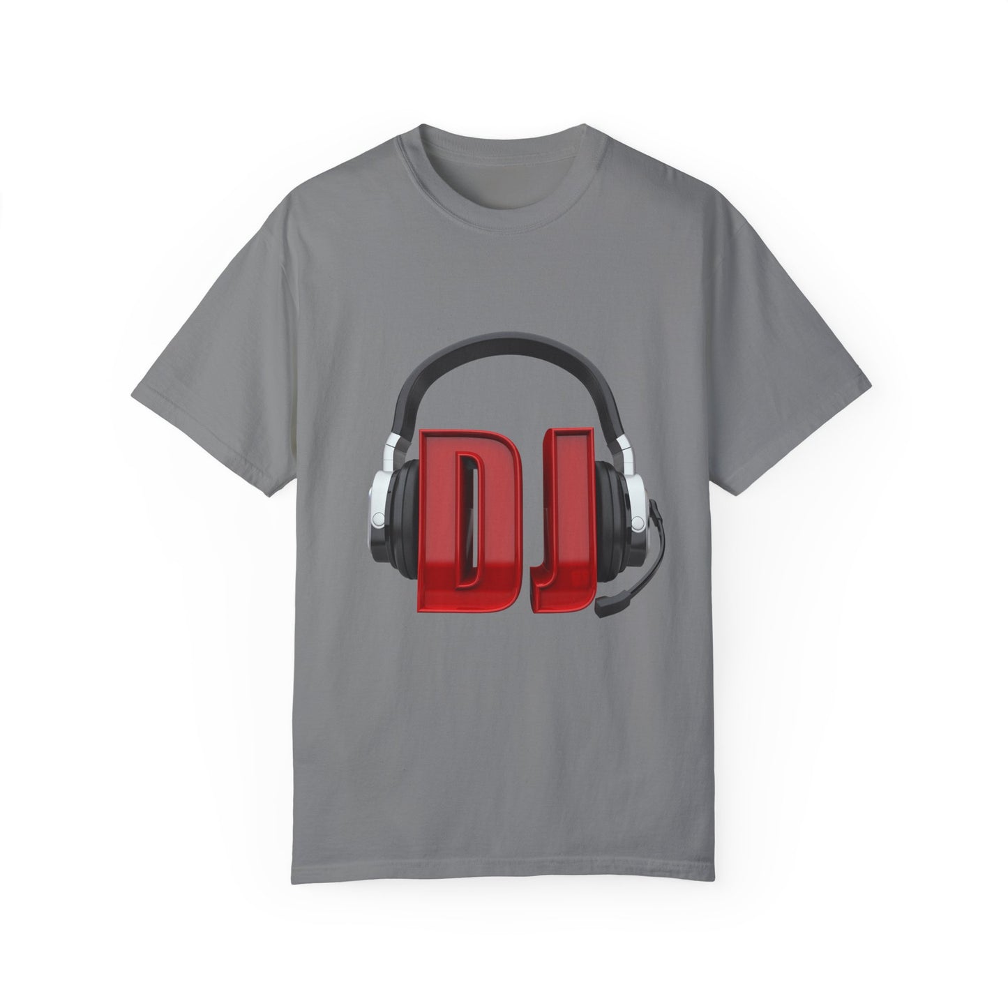DJ Headset Graphic Unisex Garment-Dyed T-Shirt