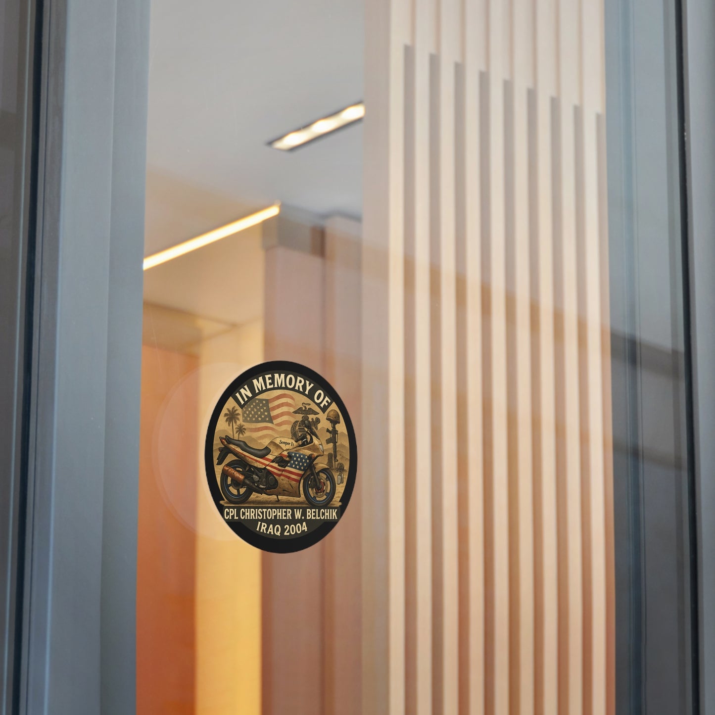 Memorial Motorcycle Vinyl Stickers, Patriotic Remembrance Decals, Veteran Tribute Stickers, Custom biker stickers, Gift for motorcycle [...]