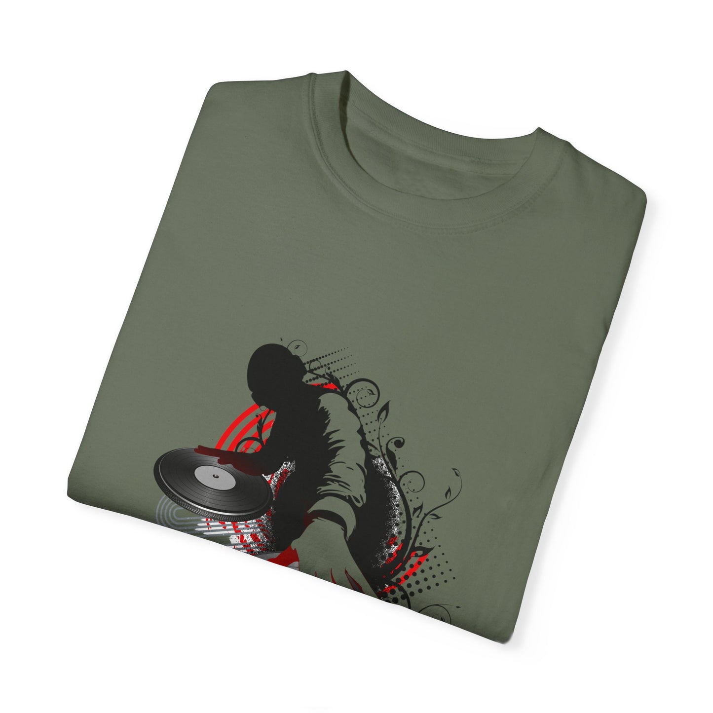 DJ Inspired Unisex Garment-Dyed T-Shirt - Perfect for Music Lovers & Parties