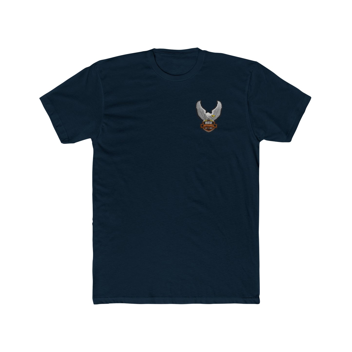 Eagle Logo Tee — 822 Apparel Chest & Back Graphic T-Shirt