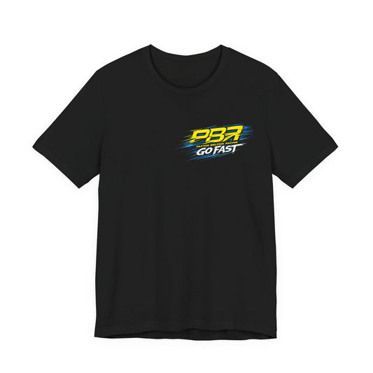 Racing Team Graphic Tee — 'PBA' Retro Motorsports T‑Shirt