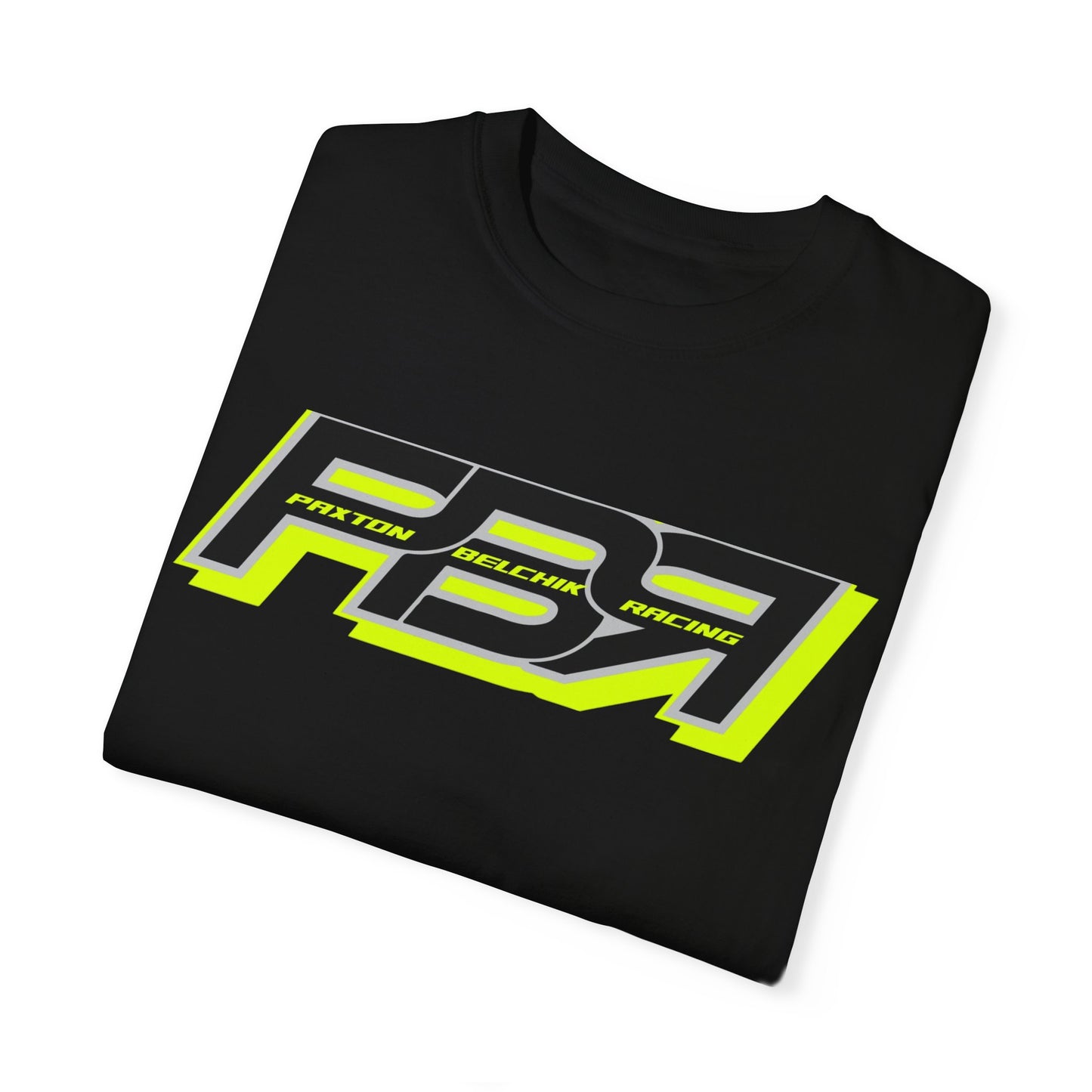 PBR Unisex Garment-Dyed Racing T-Shirt with Bold Graphics
