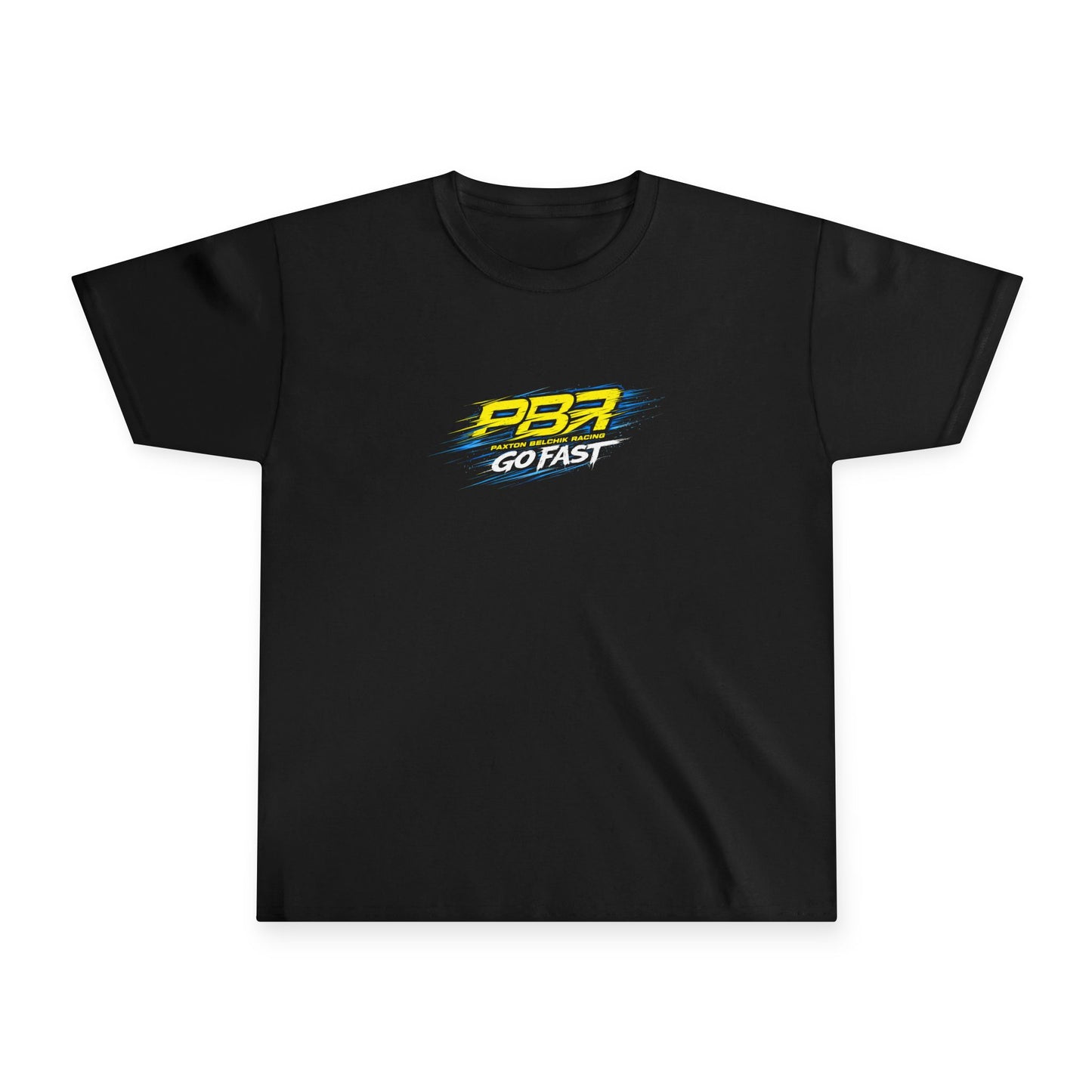 Youth Racing Tee – PBR “Go Fast” Graphic Car & Driver Design