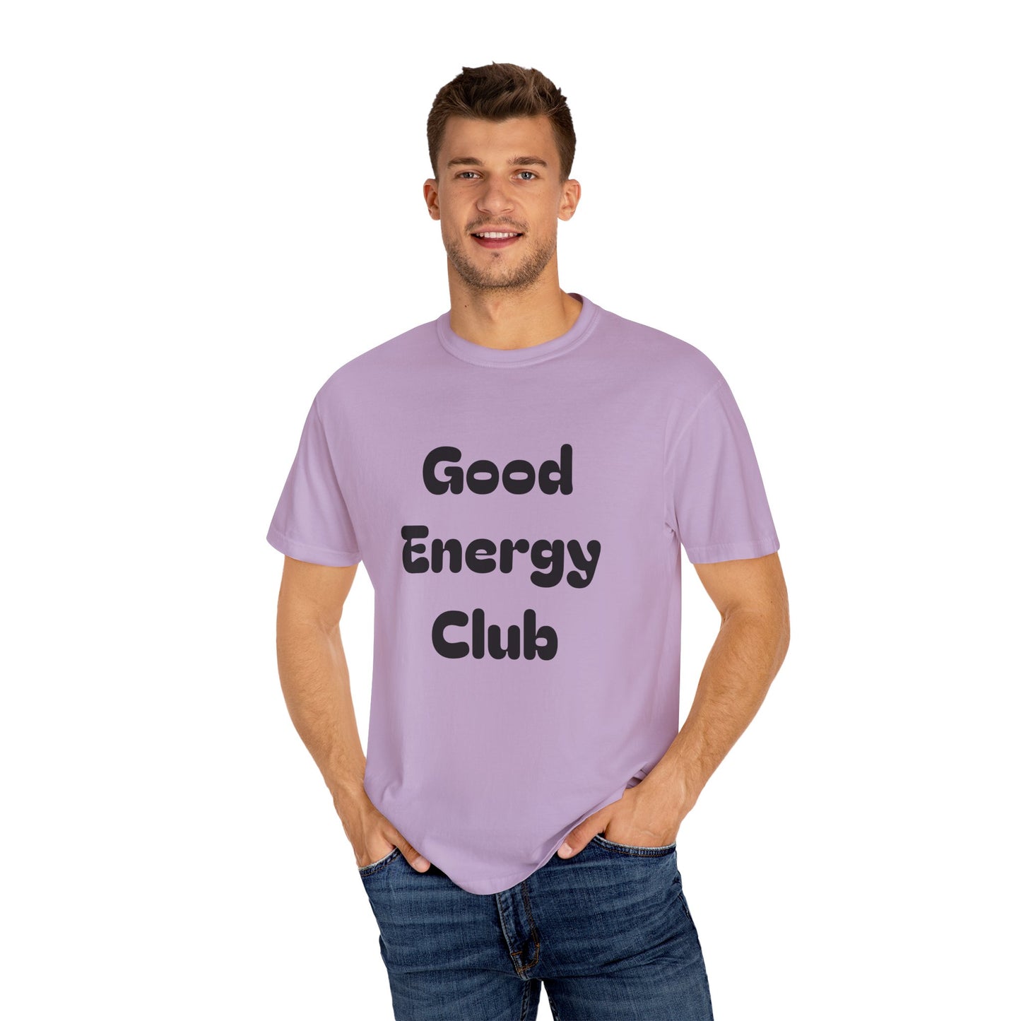 Good Energy Club Unisex Garment-Dyed T-Shirt