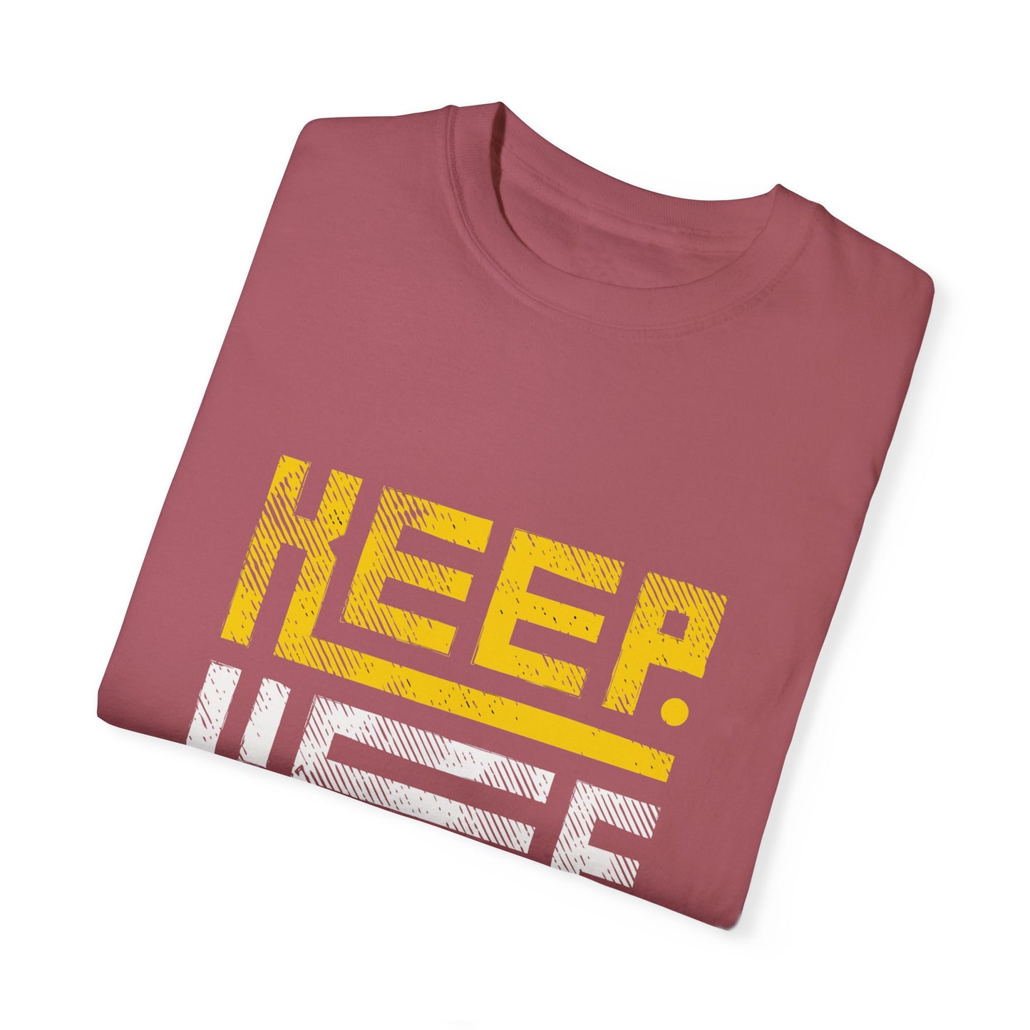 Keep Life Simple Unisex Garment-Dyed T-Shirt